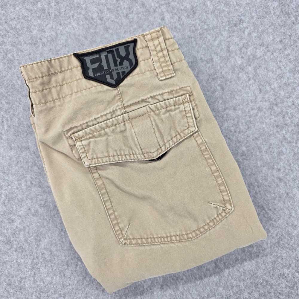 Fox Racing‎ Men's Size 30 Tan Cargo Shorts Utility Pockets Casual Outdoor Gear